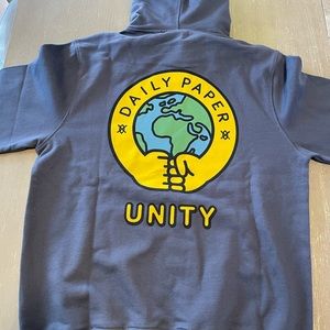 Daily Paper Anthracite Manu Hoody